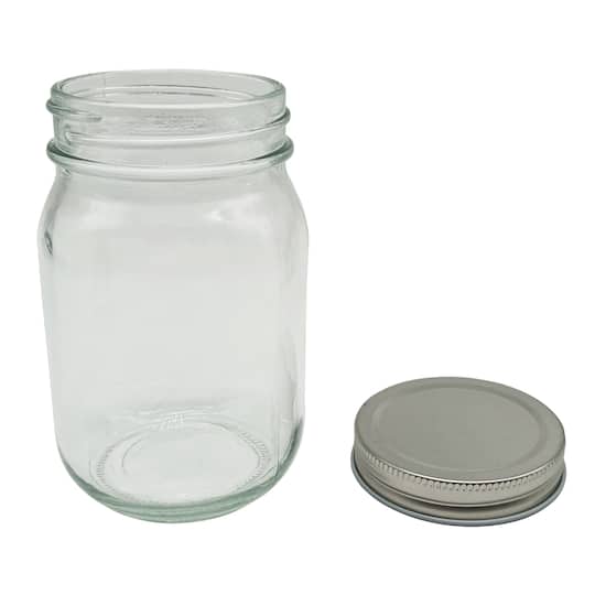 6 Packs: 12 ct. (72 total) 16oz. Glass Jar by Ashland®